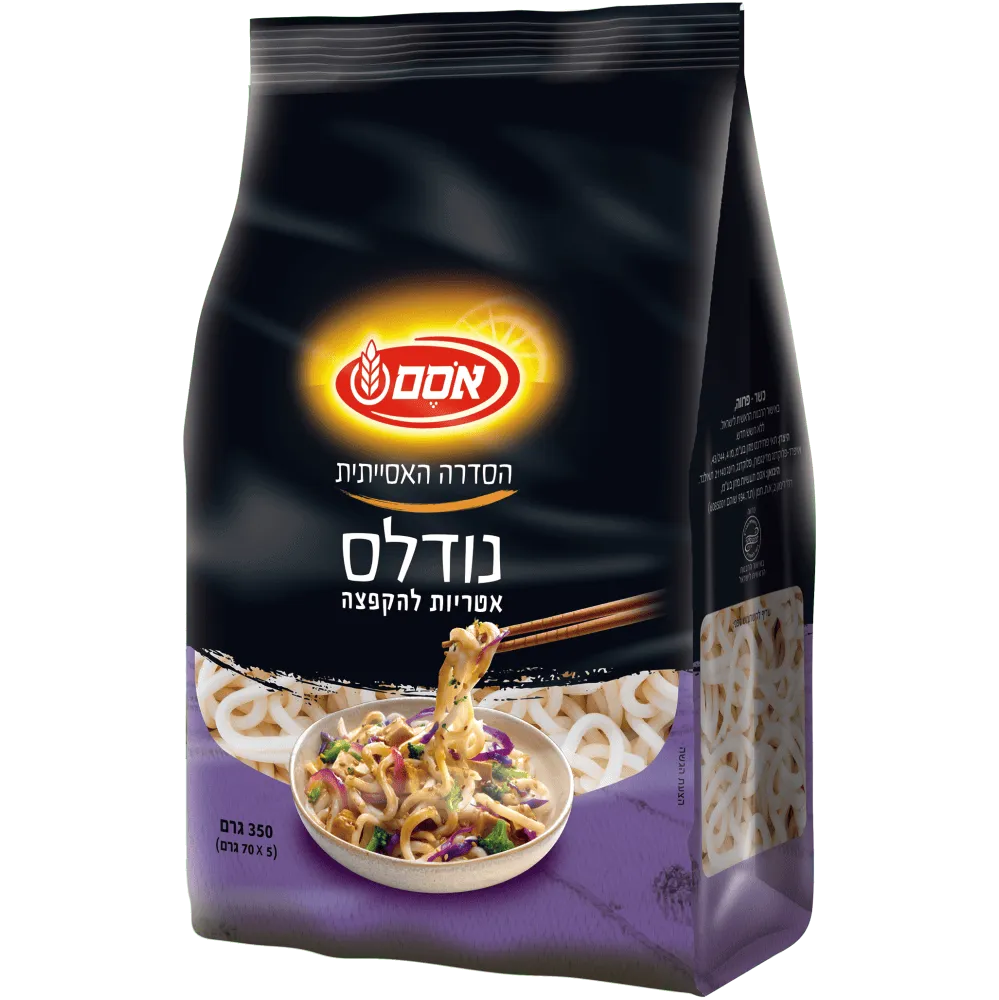 תמונה של אטריות נודלס להקפצה אסם אסייתי