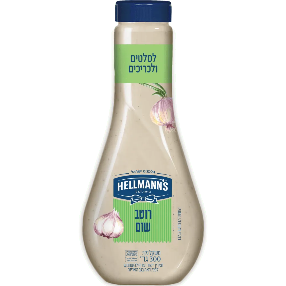 תמונה של הלמנז רוטב שום