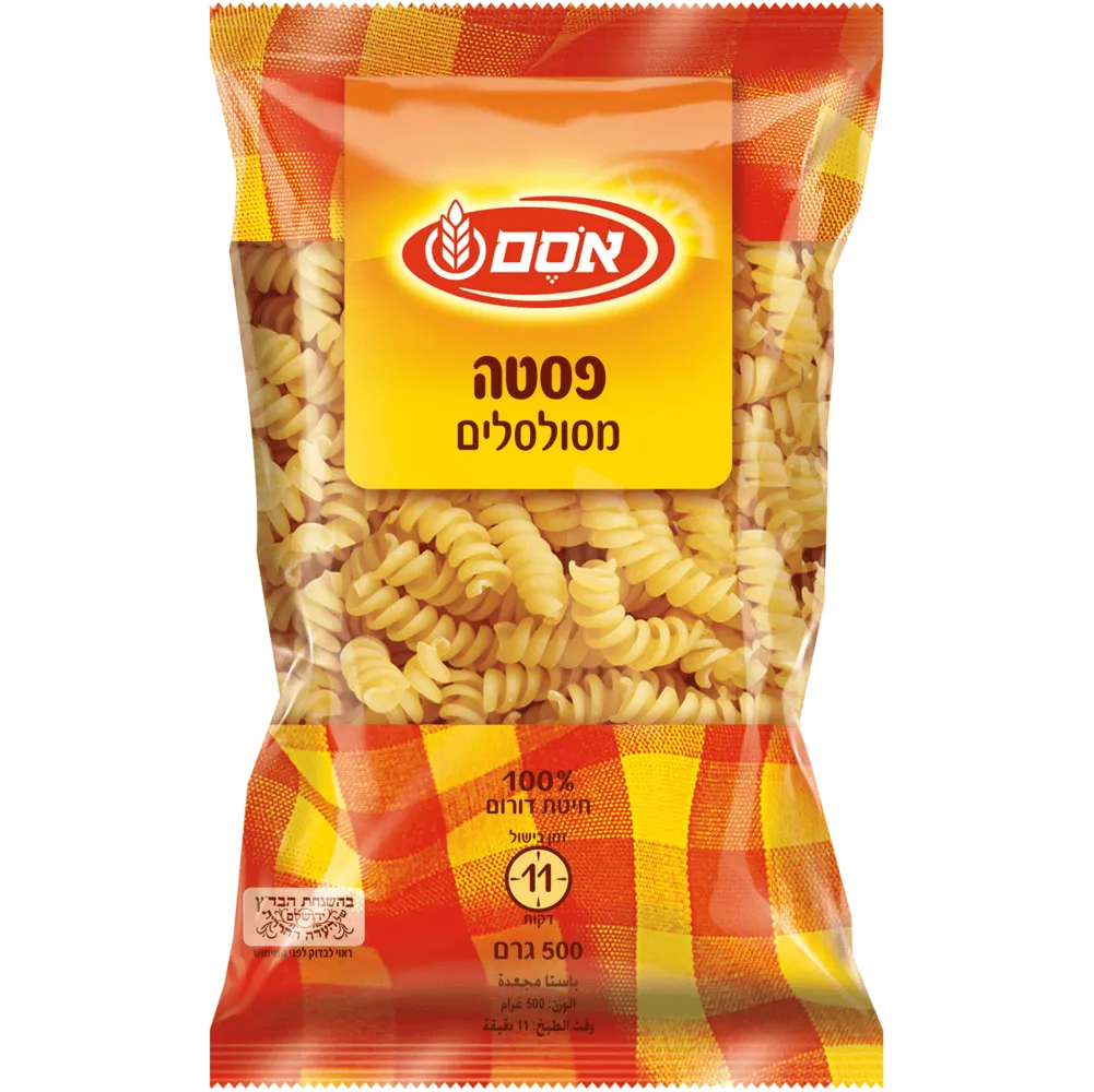 תמונה של פסטה אוסם מסולסלים