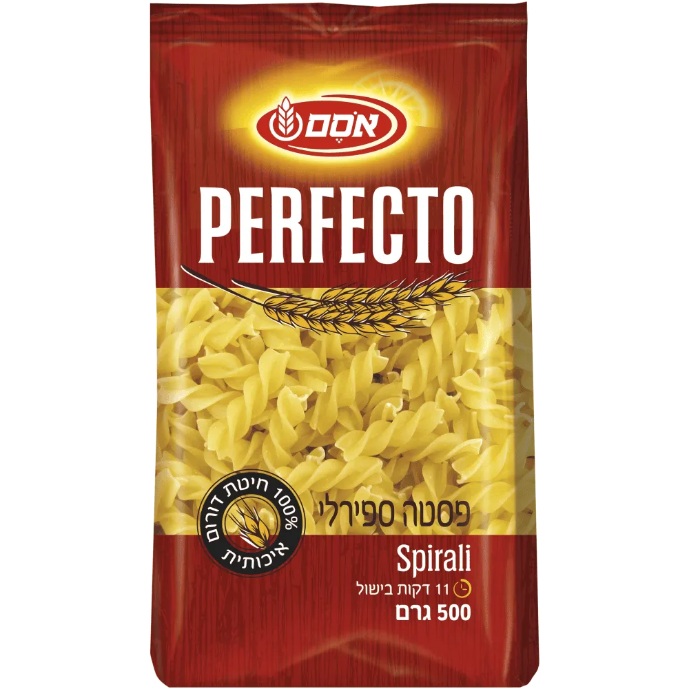 תמונה של פסטה פרפקטו ספירלי  אסם