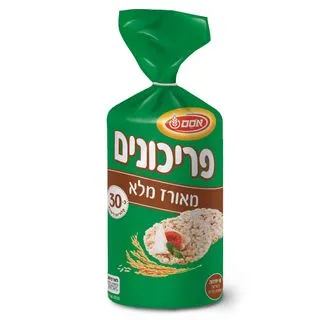 תמונה של פריכונים אסם מאורז מלא 140ג'