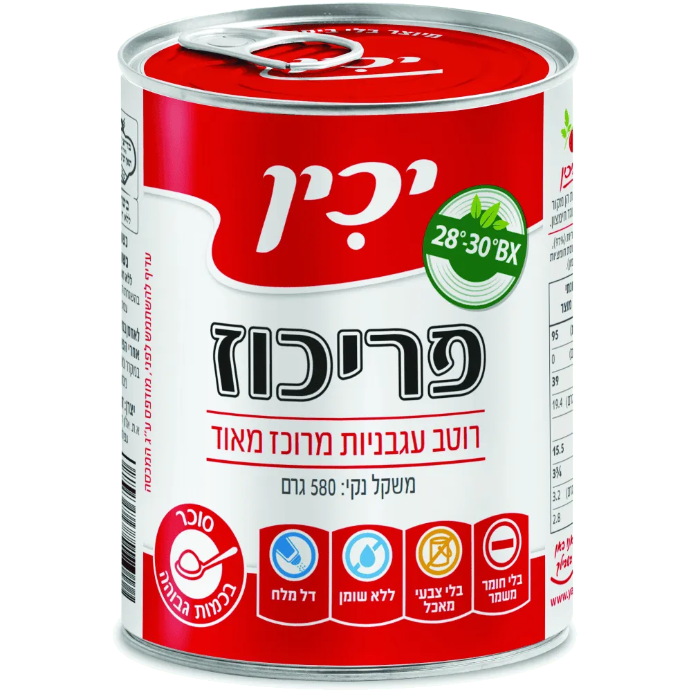 תמונה של רסק עגבניות 28°-30° פריכוז