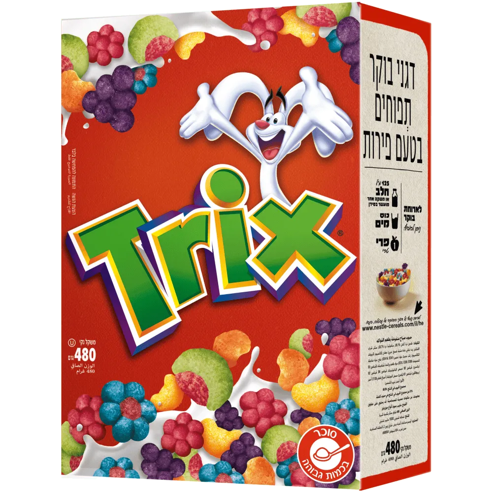 תמונה של דגני נסטלה טריקס פירות עולם היורה