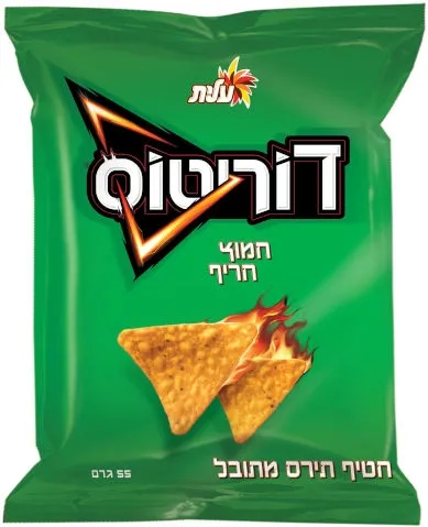 תמונה של דוריטוס חטיף חמוץ חריף קטן