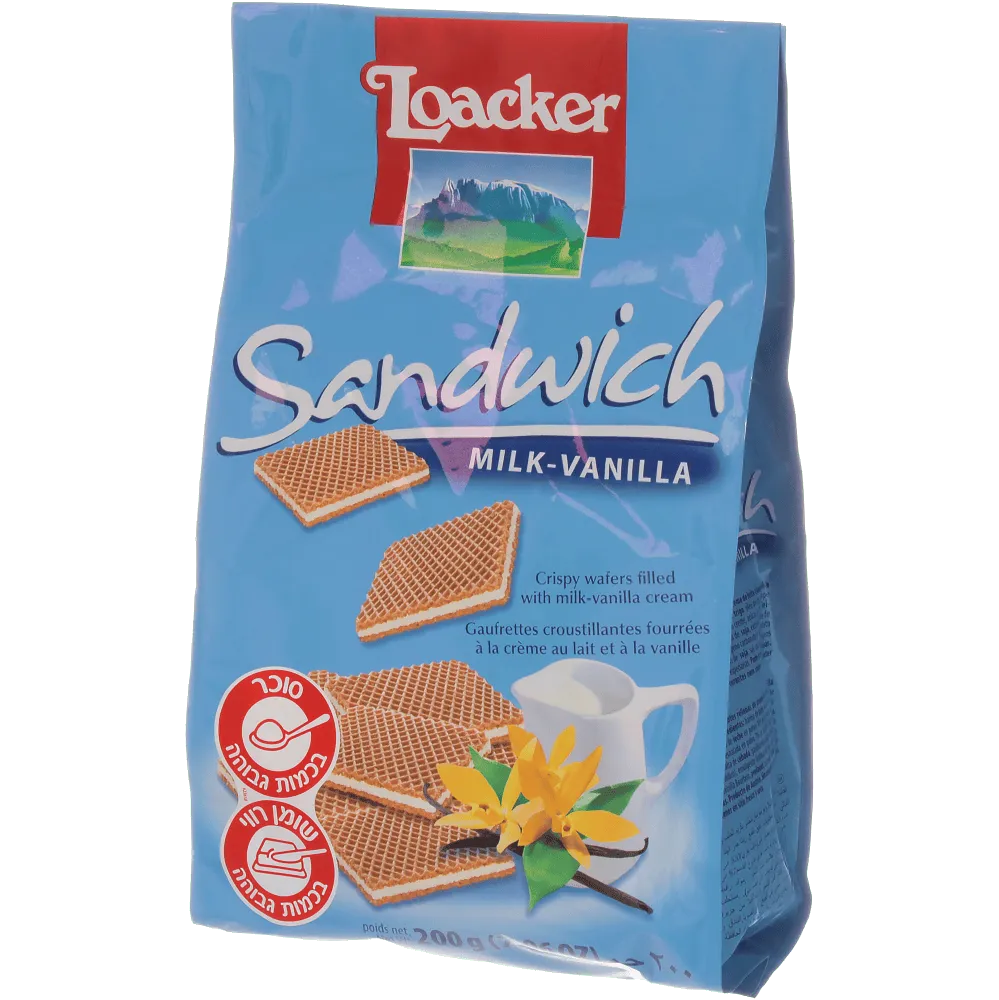 תמונה של וופל לואקר קוביות וניל