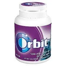 תמונה של מסטיק אורביט בטעם אוכמניות