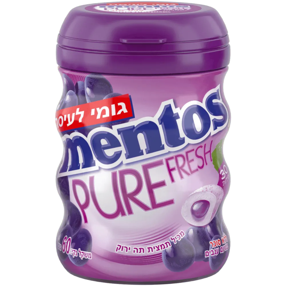 תמונה של מסטיק מנטוס בטעם ענבים