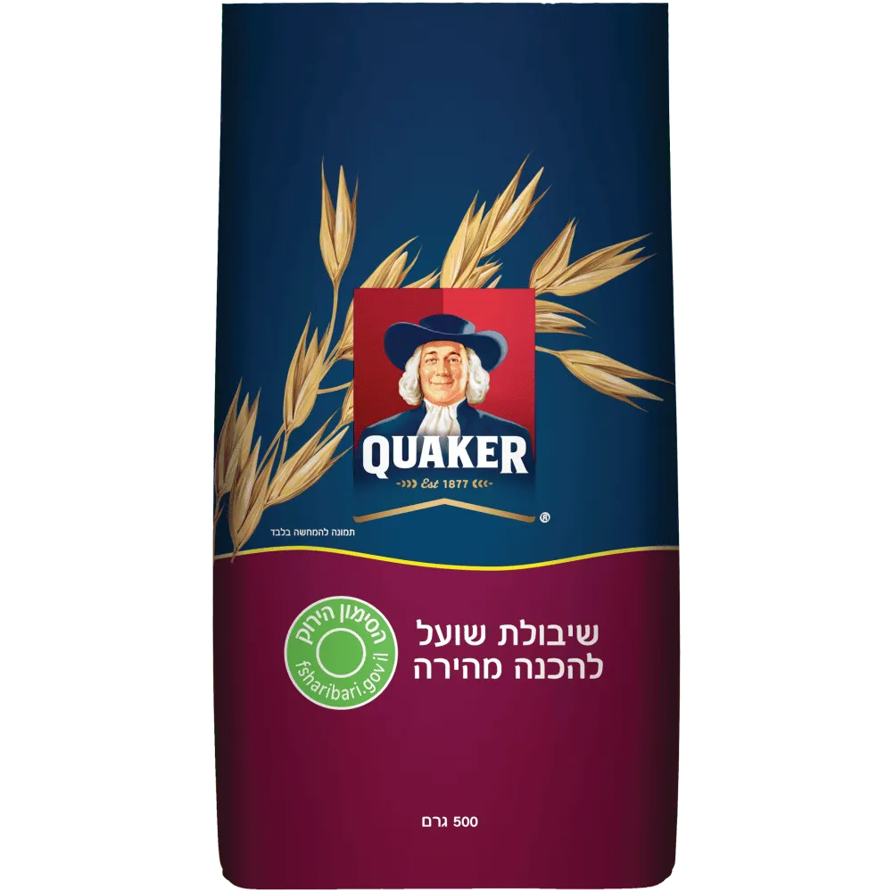 תמונה של קוואקר שיבולת שועל לבנה שקית