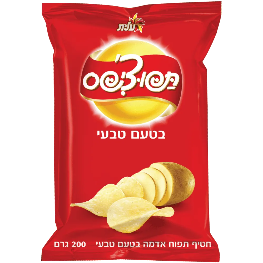 תמונה של תפוצ'יפס טבעי עלית