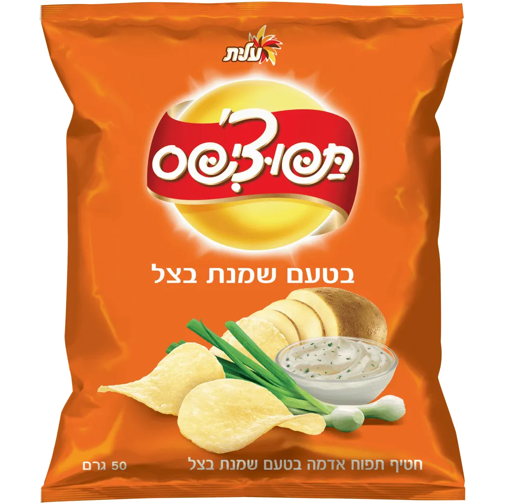 תמונה של תפוציפס שמנת בצל