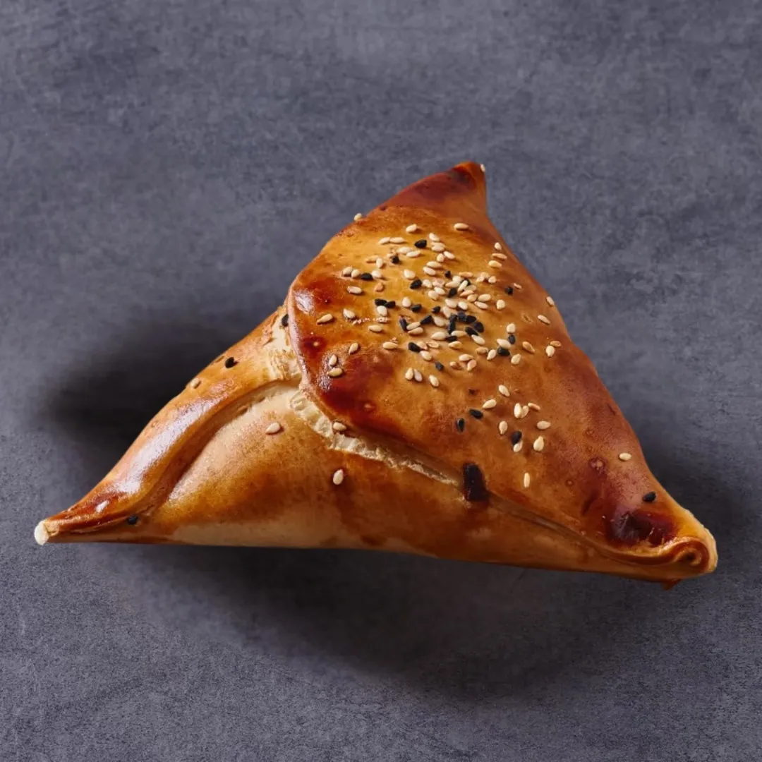 תמונה של סמוסה עם פרגית