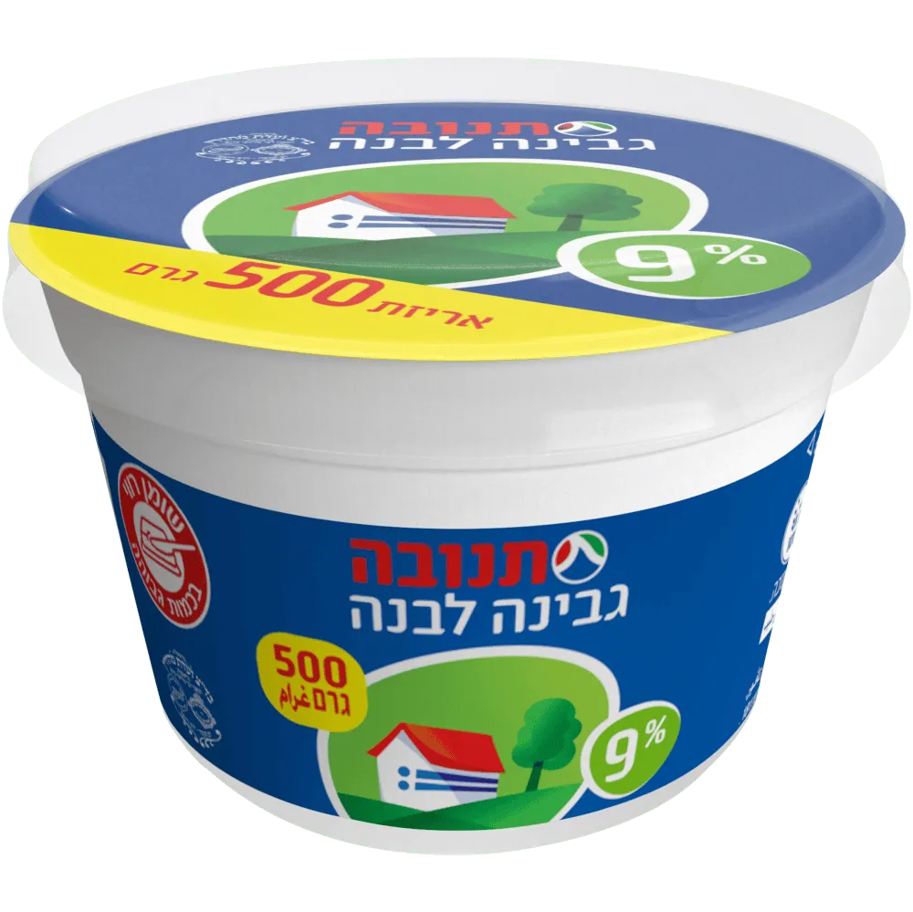 תמונה של גבינה לבנה 9%  תנובה