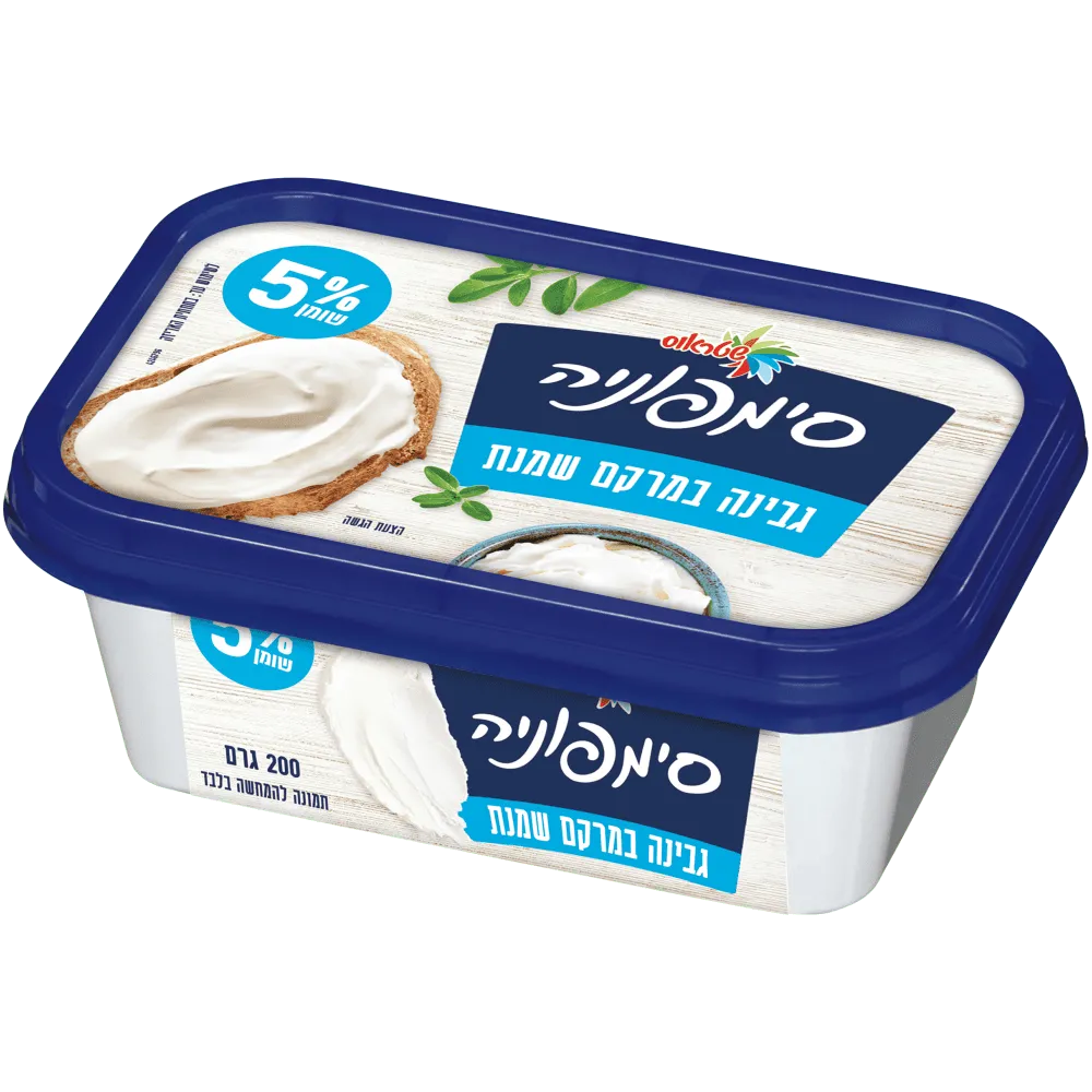 תמונה של גבינת סימפוניה 5% טבעי