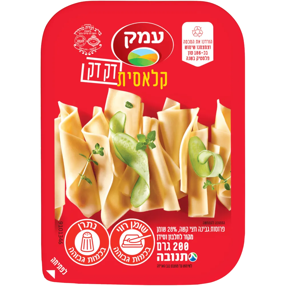 תמונה של גבינה עמק דק דק 28%