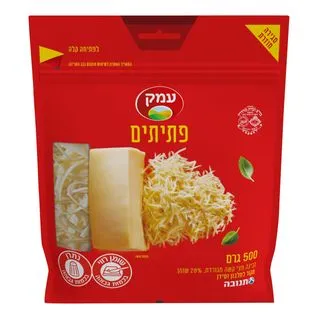תמונה של גבינה צהובה  פתיתי עמק 28% למאפים תנובה 500ג'