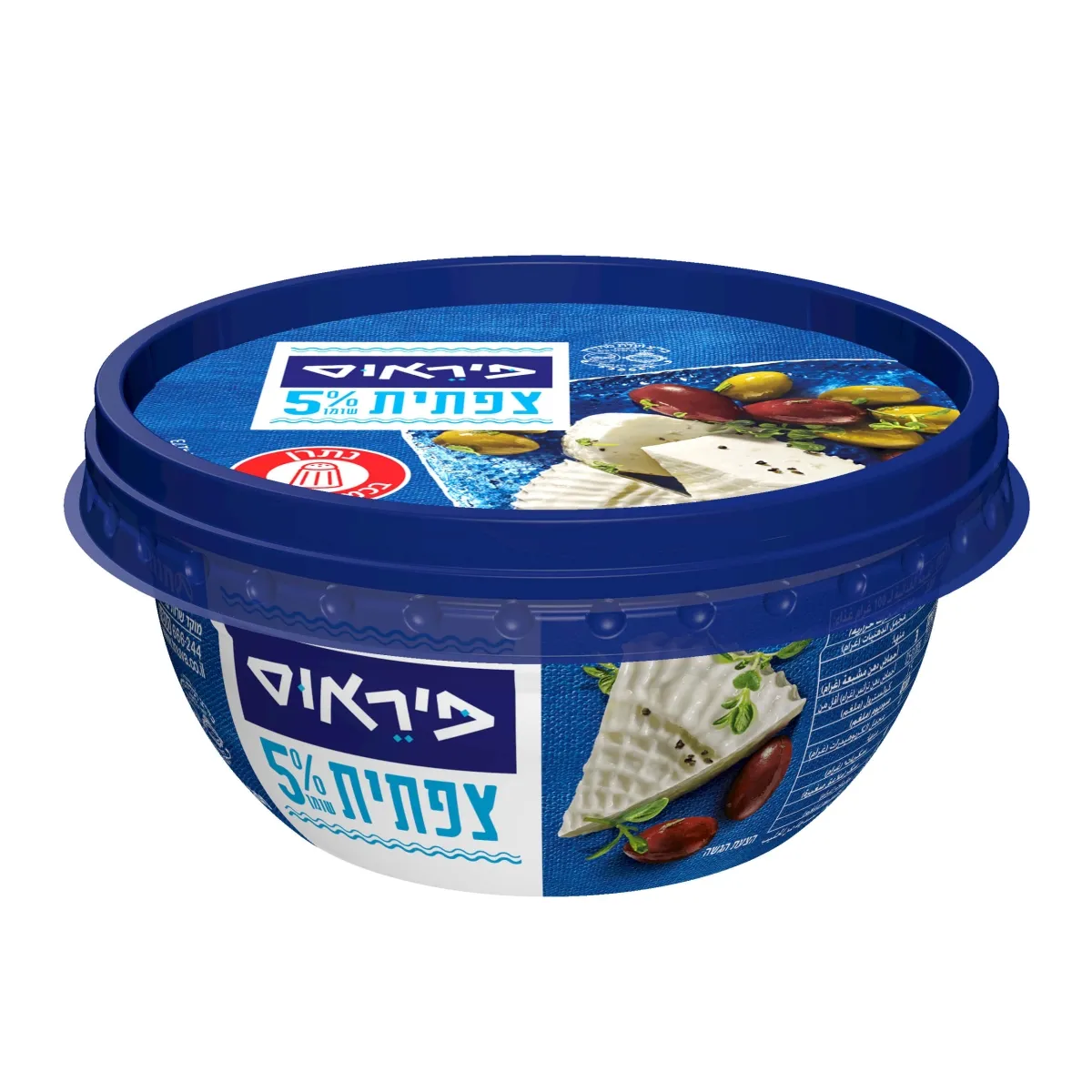 תמונה של גבינה צפתית 5% פיראוס מהדרין