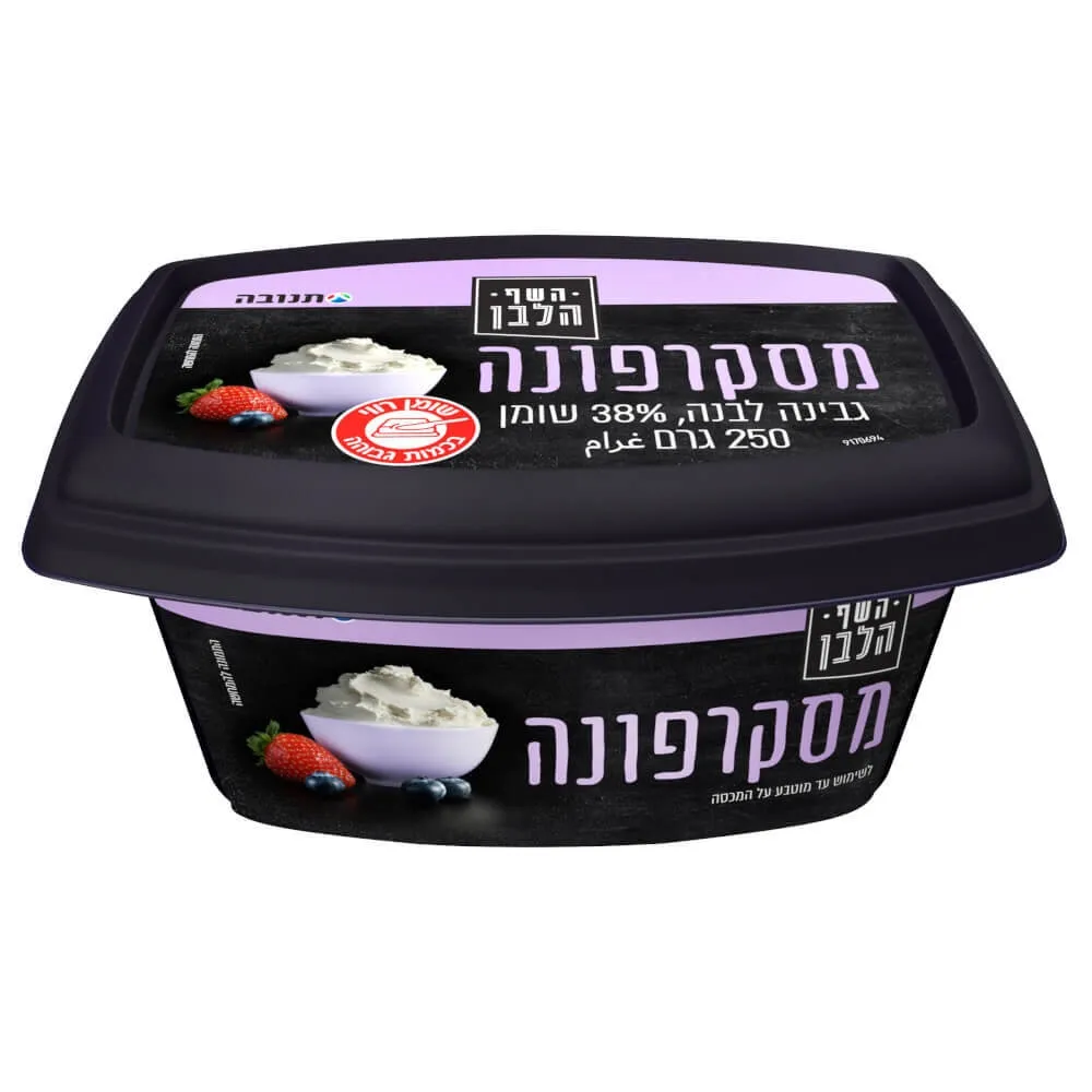 תמונה של גבינת מסקרפונה 38% השף הלבן