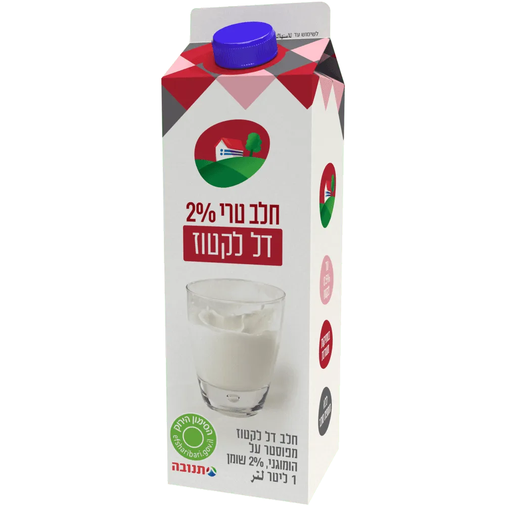 תמונה של חלב טרי דל לקטוז תנובה