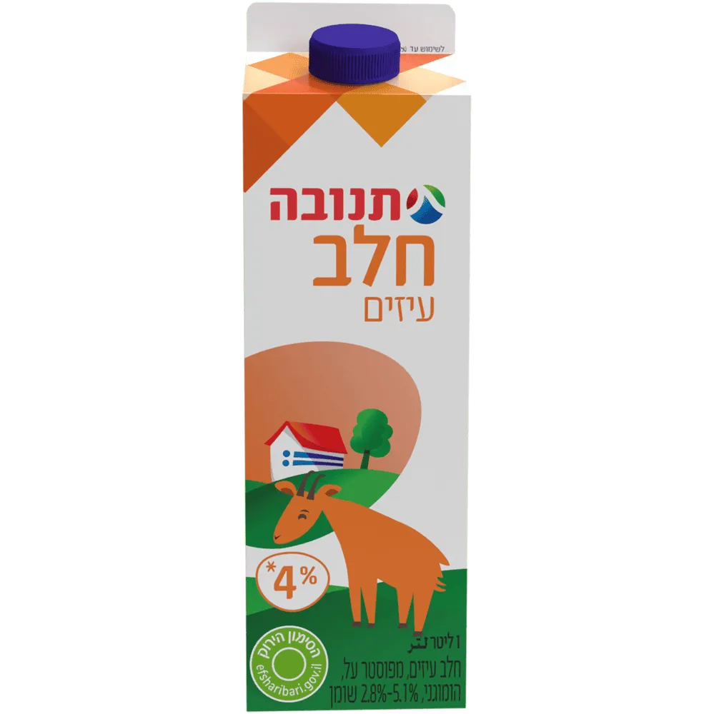 תמונה של חלב עיזים 3.6% בקרטון תנובה