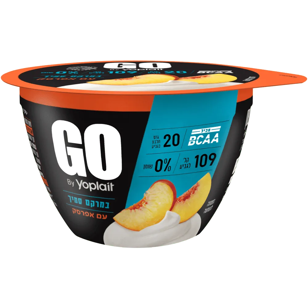 תמונה של יוגורט גו סמיך 0% אפרסק
