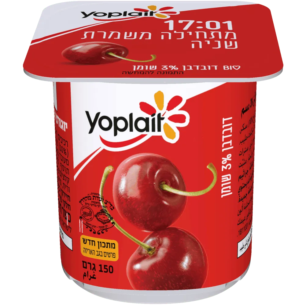 תמונה של יופלה 3% דובדבן פראי