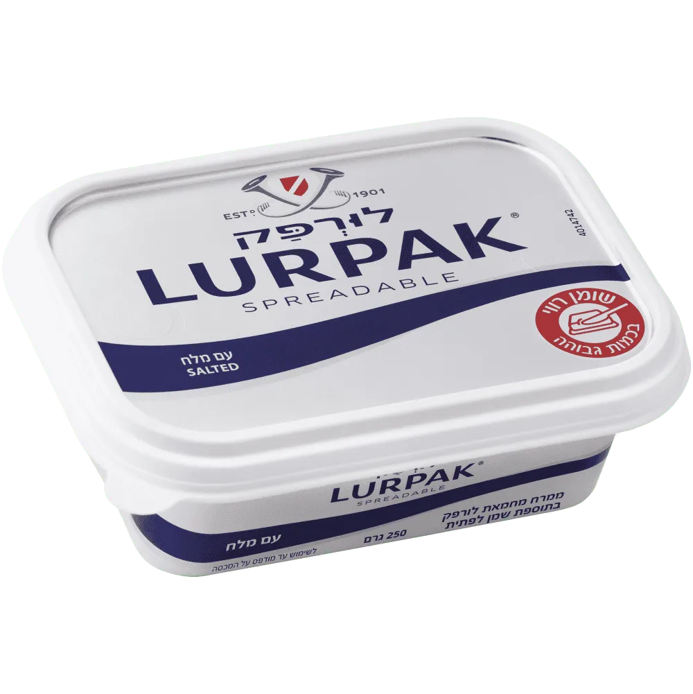 תמונה של ממרח לורפק חמאה עם מלח 250ג