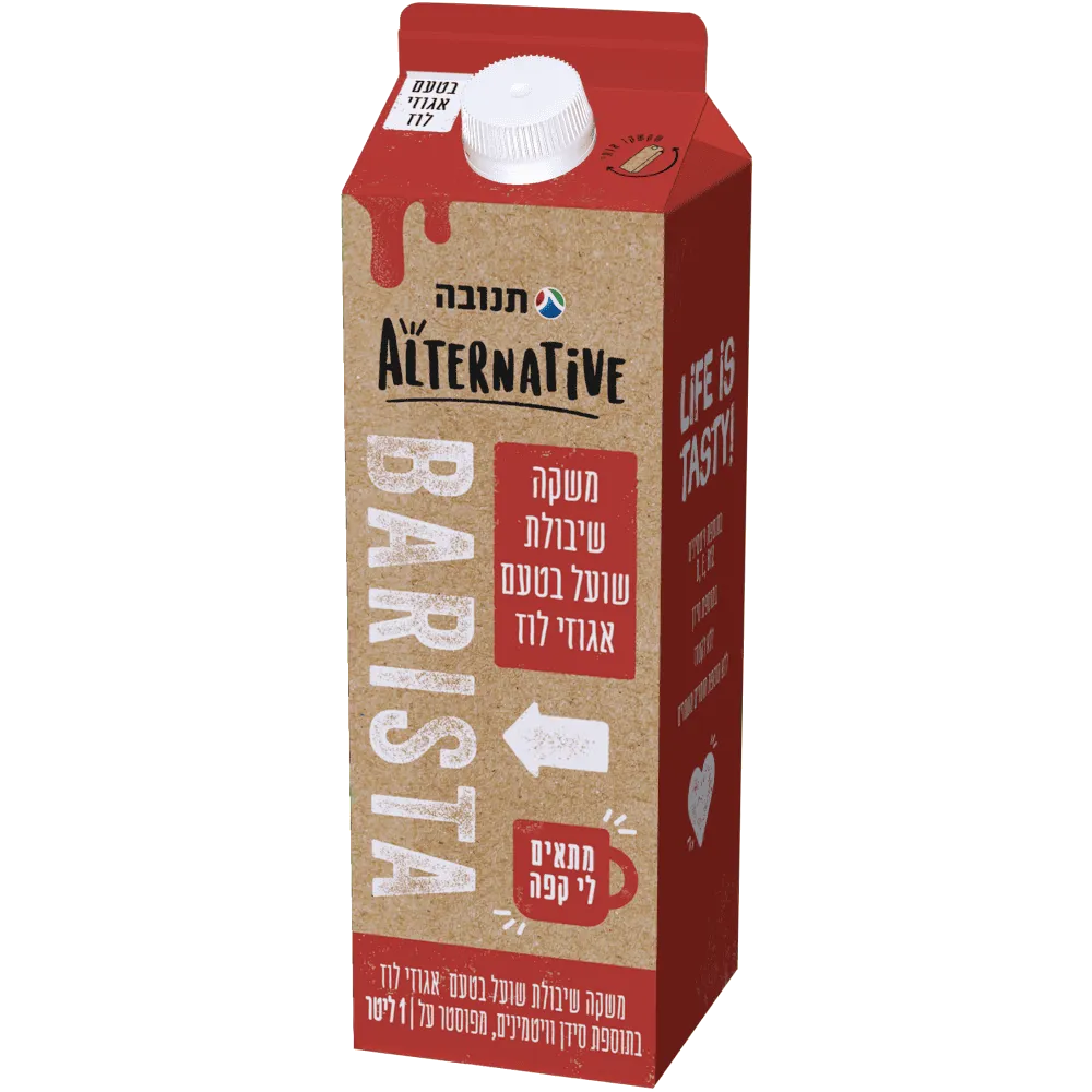 תמונה של משקה אלטרנטיב שיבולת שועל בטעם אגוזי לוז