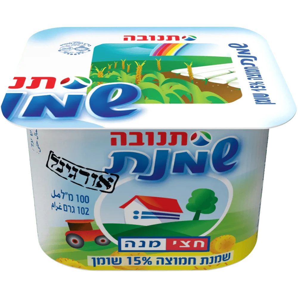 תמונה של שמנת חמוצה חצי מנה תנובה 15%