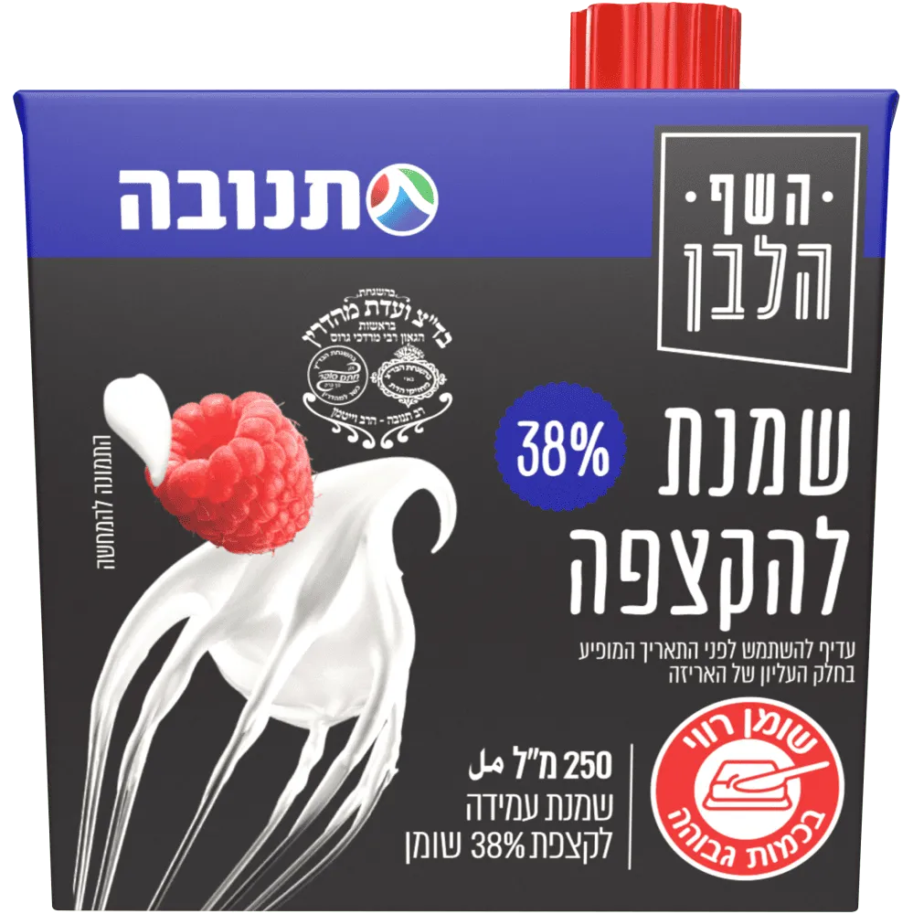 תמונה של שמנת מתוקה 38% תנובה