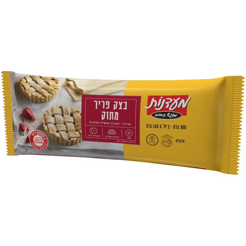 תמונה של בצק פריך למאפים מעדנות