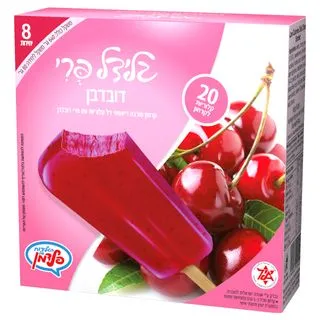 תמונה של גלידל פרי דובדבן מארז פלדמן 80X8 גרם