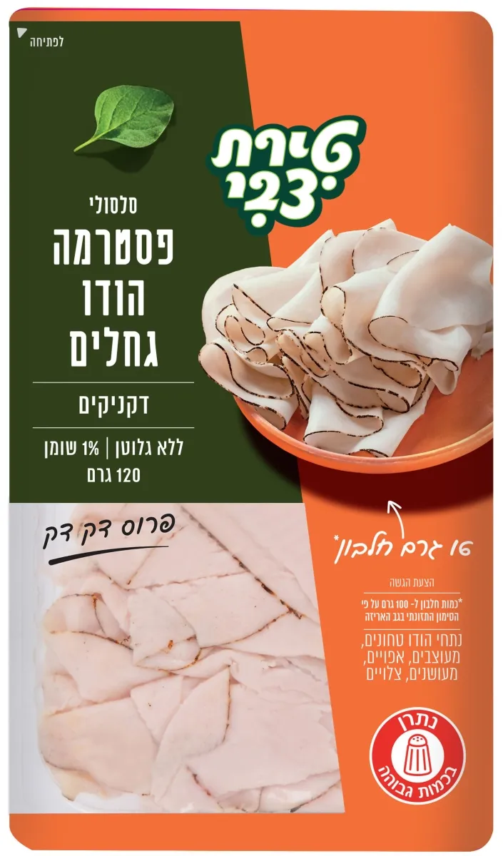 תמונה של דקניקים סלסולי פסטרמה הודו על גחלים טירת צבי