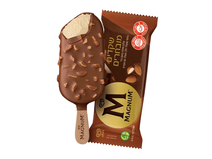 תמונה של שלגון מגנום שקדים