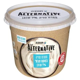 תמונה של ממרח סויה בטעם טבעי 9% שומן250גרם תנובה