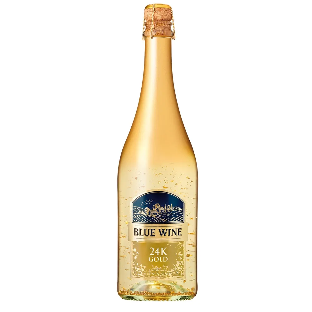 תמונה של בלו ויין מבעבע זהב
