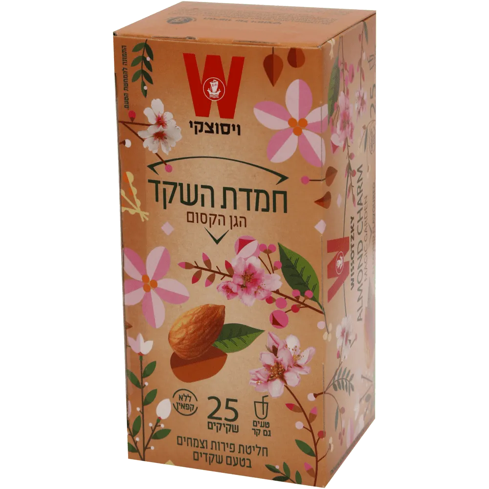 תמונה של חליטת פירות וצמחים חמדת שקד  ויסוצקי 25 יח'