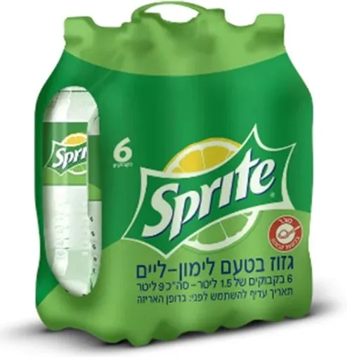תמונה של שישיית ספרייט לימון