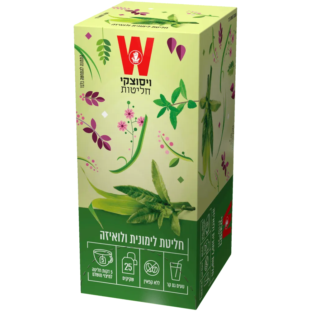 תמונה של תה חליטת לימונית ולואיזה ויסוצקי 20 יח'