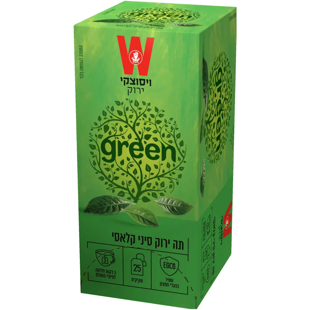 תמונה של תה ירוק סיני ויסוצקי 25 יח'