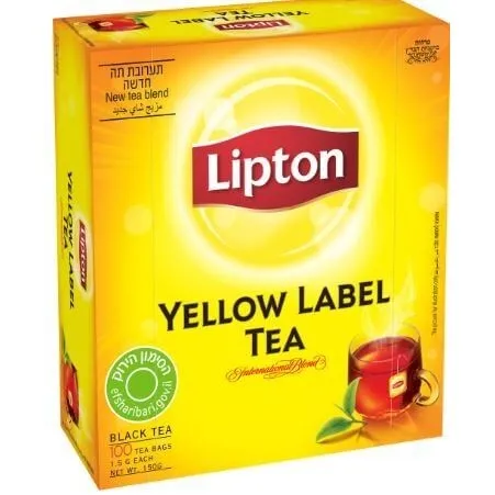תמונה של תה ליפטון 100 שקיקים