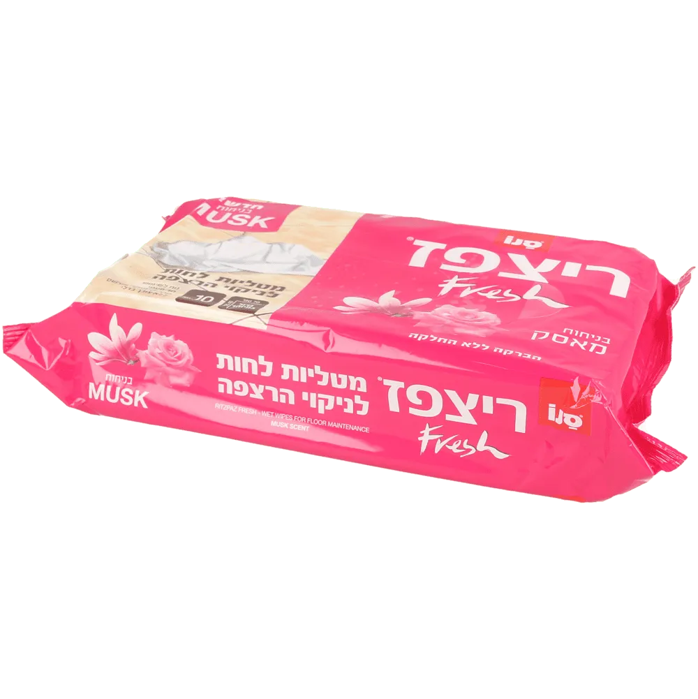 תמונה של מטליות לחות ריצפז סנו בניחוח מאסק