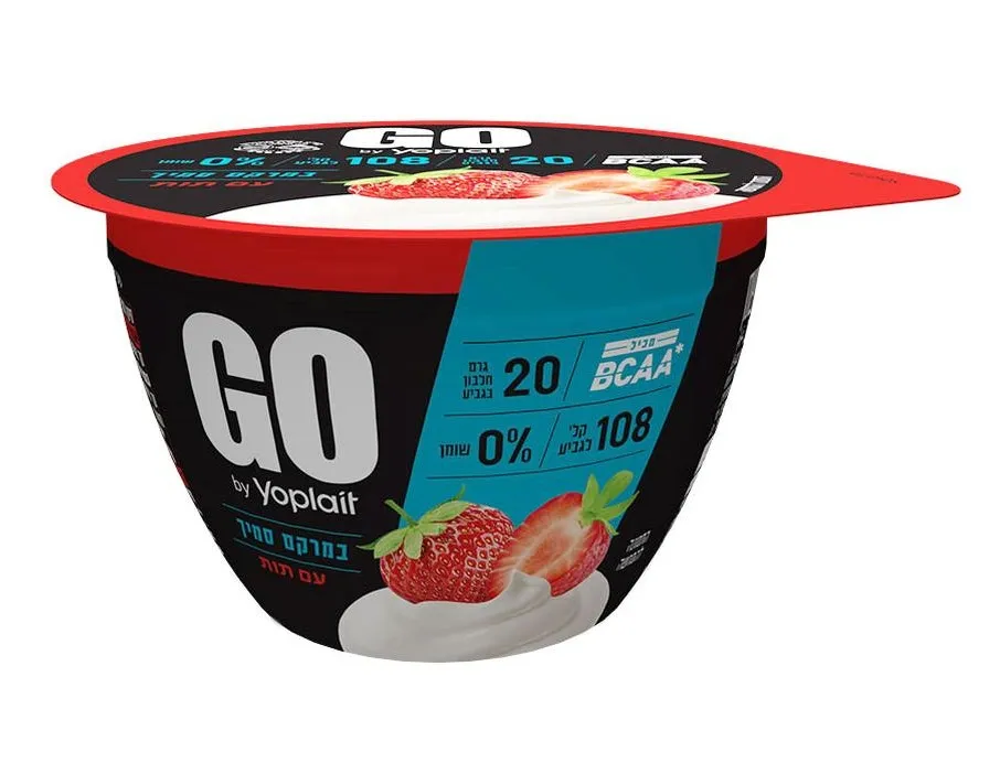 יוגורט גו סמיך 0% תות