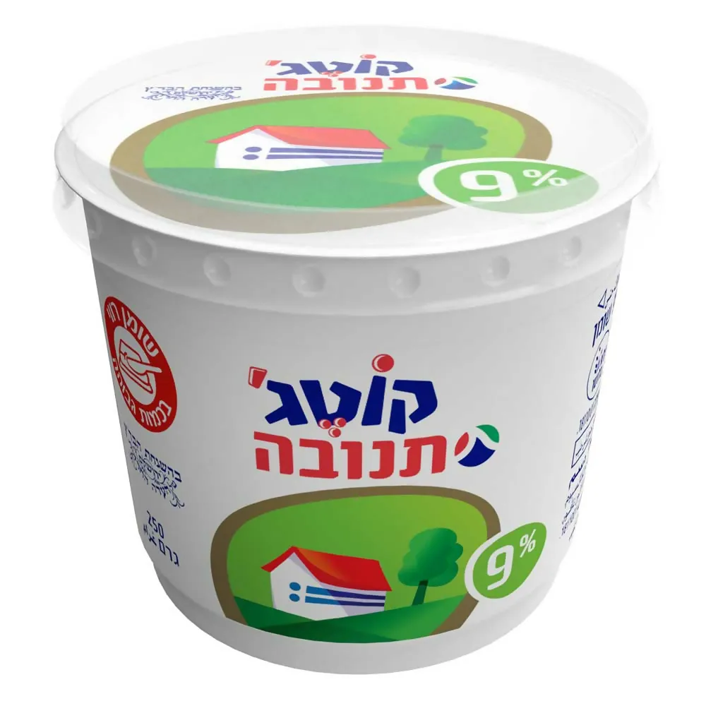 קוטג' 9% תנובה מהדרין
