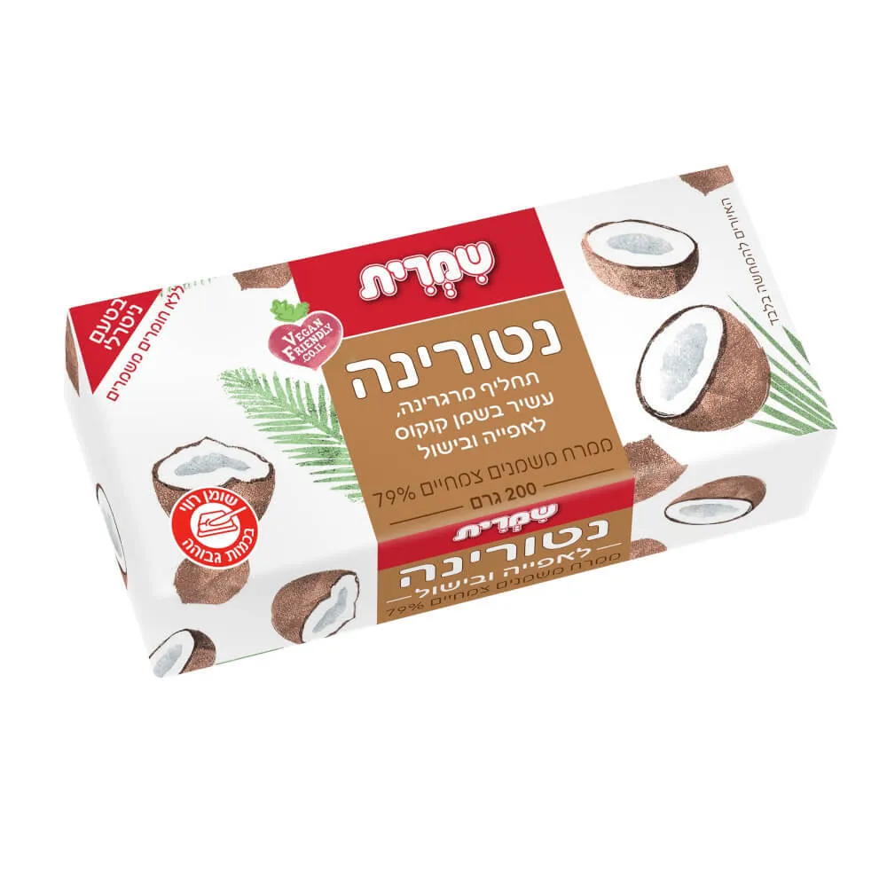 נטורינה עשיר בשמן קוקוס