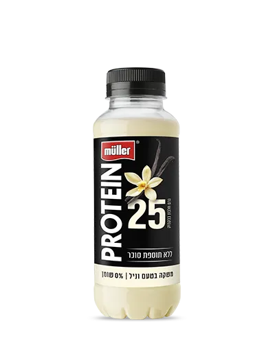 מולר משקה חלבון בטעם וניל