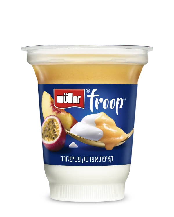 מולר קציפת אפרסק פסיפלורה