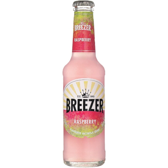 משקה אלכוהולי 4% בטעם פטל בקרדי בריזר