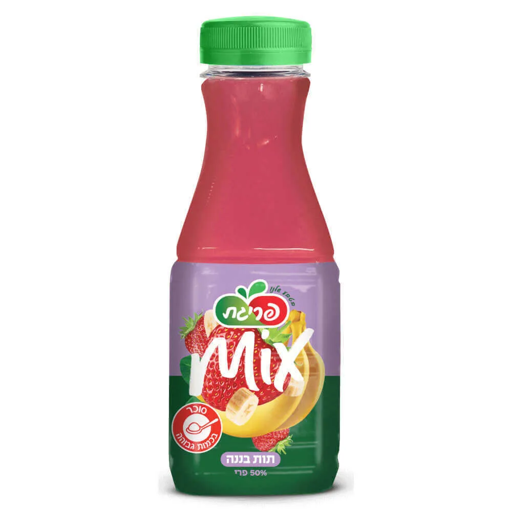 פריגת מיקס תות בננה 400 מ"ל