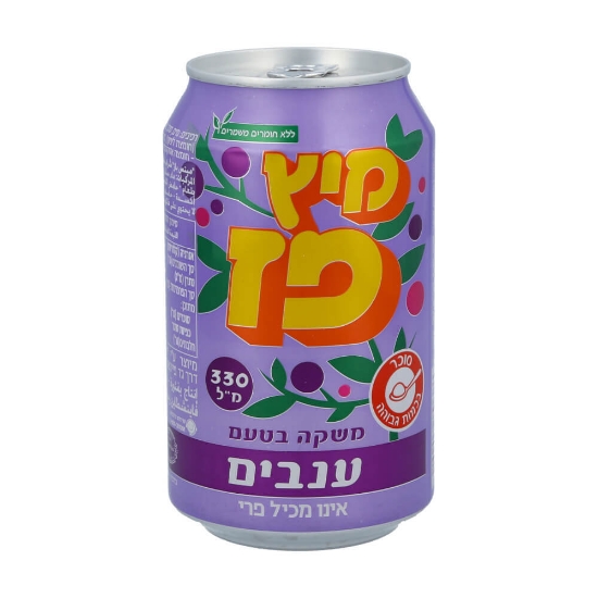 משקה בטעם ענבים מיץ פז 150 מ"ל