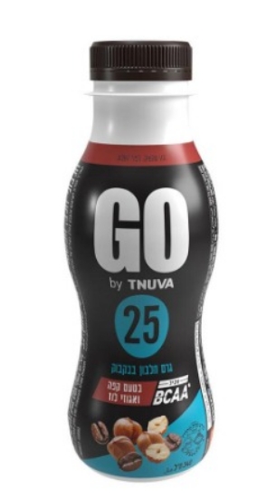 גו משקה בטעם אייס קפה ואגוזי לוז 20 גרם חלבון
